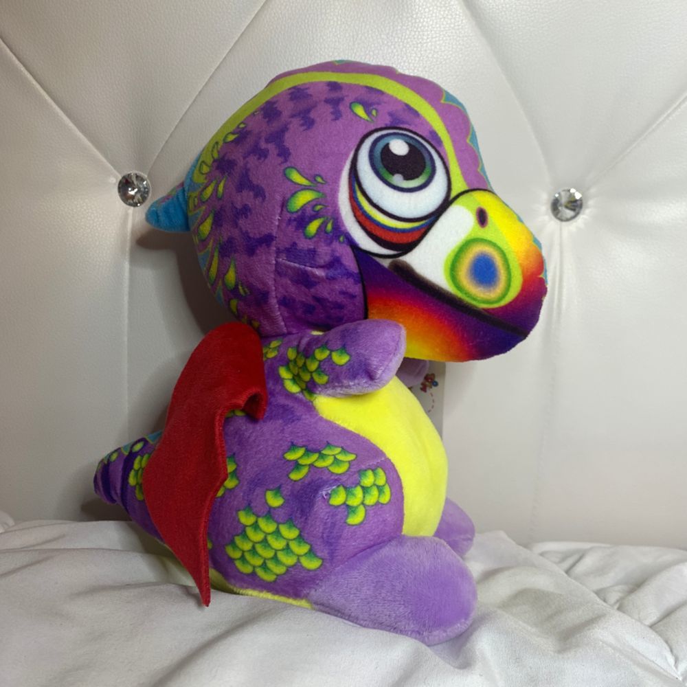 Plush Paradise Purple Dinosaur Stuffed Animal Plush